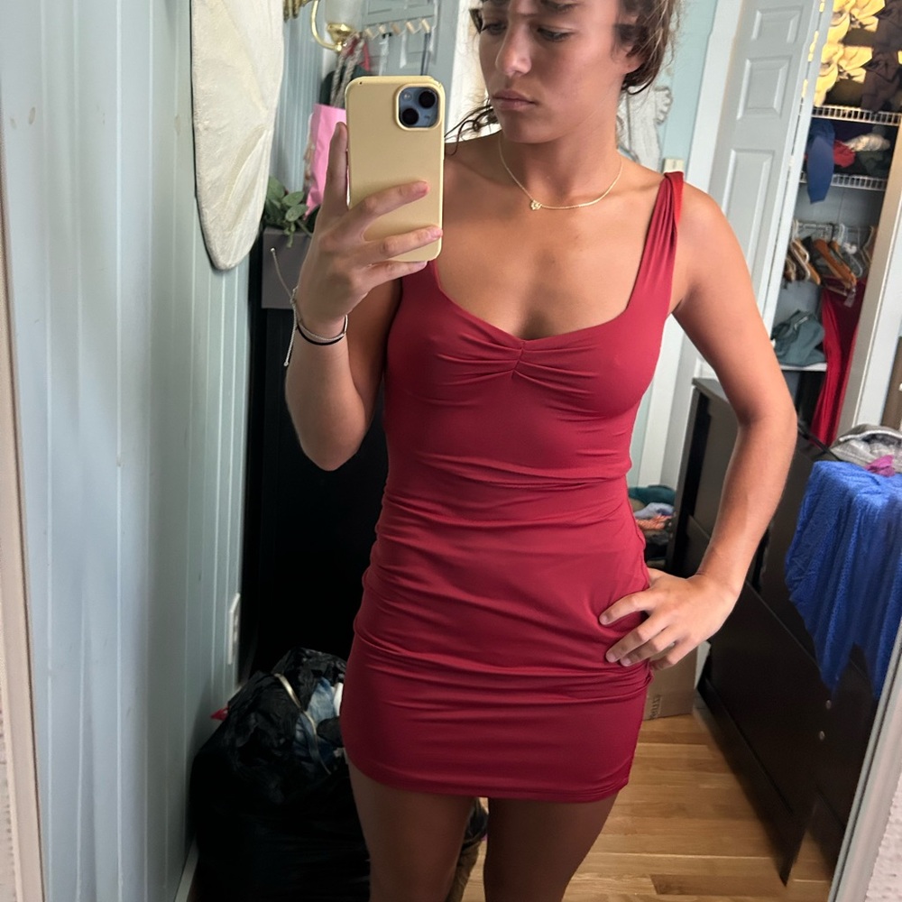 Princess Polly red mini dress